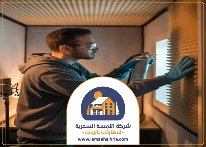 شركة عزل الصوت في حطين | خصم 25% مع الضمان اللمسة السحرية