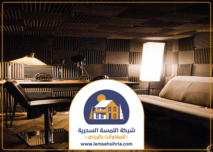 تركيب عزل صوت بحي النخيل